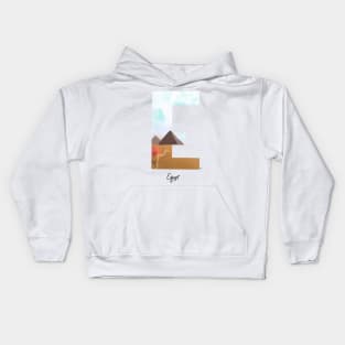 Bucket list destination - Egypt Kids Hoodie